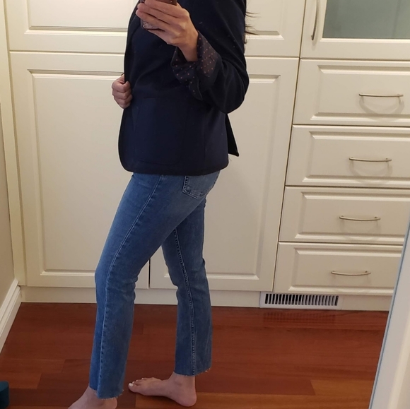 Raw-hem Straight Jeans by H&M - Picture 4 of 7